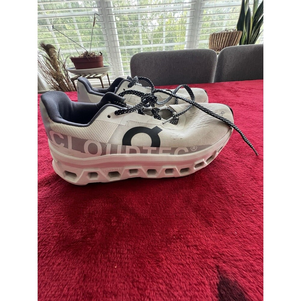 On Cloudmonster Women's Size 9 White Running Shoes